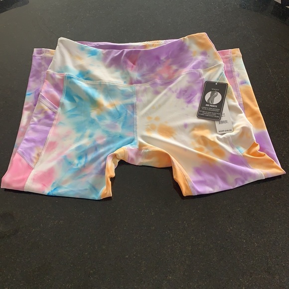 Vogo pastel capri sport leggings with side pockets - Picture 4 of 10